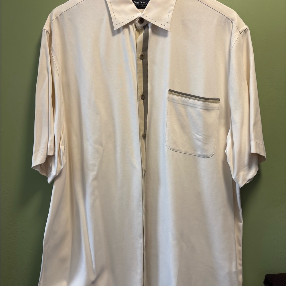 Nat Nast Silk Shirt Like New - Picture 2 of 10